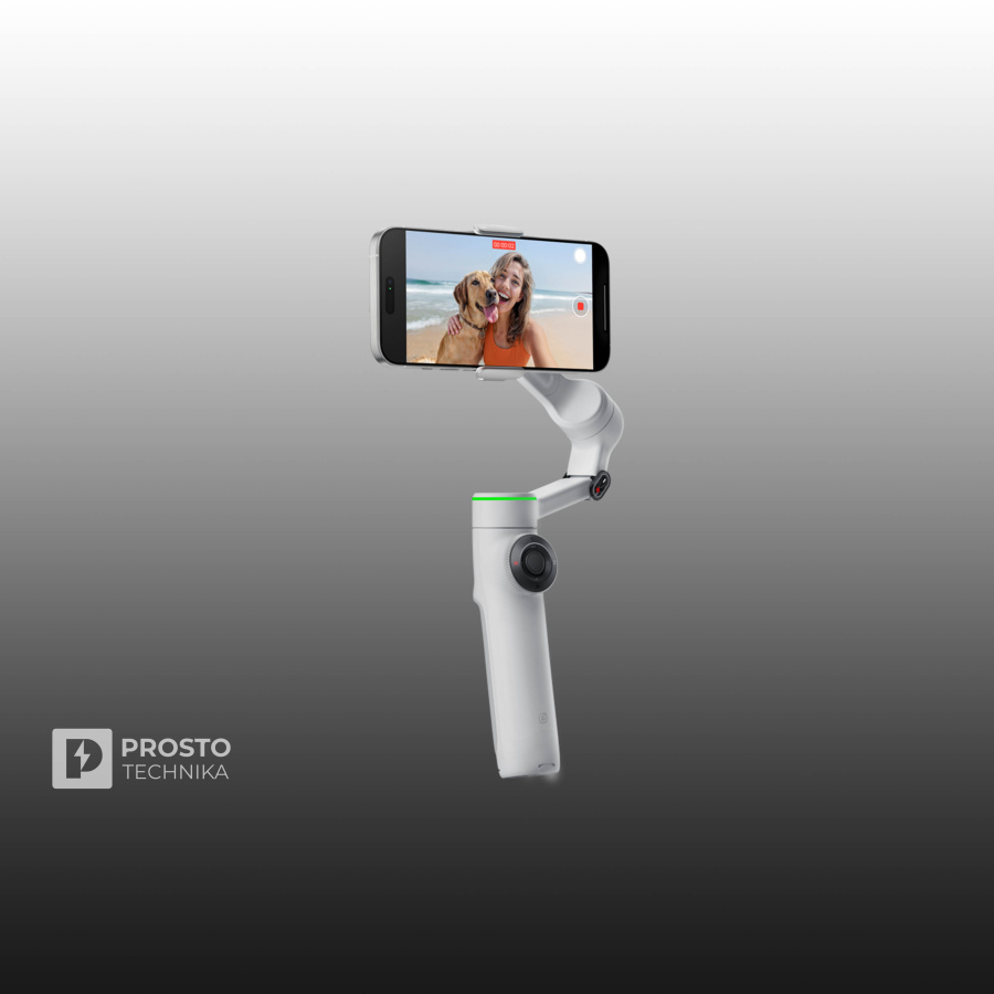 Insta360 Flow 2 Pro AI Gimbal Stabilizer Stone Grey